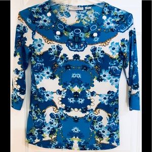 SAG HARBOR Size Petite Small Top